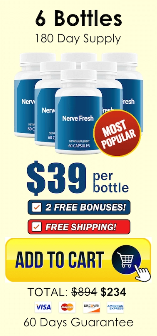 Nerve Fresh Buy 6 Bottles